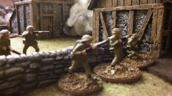 More Tommies move to the flank.