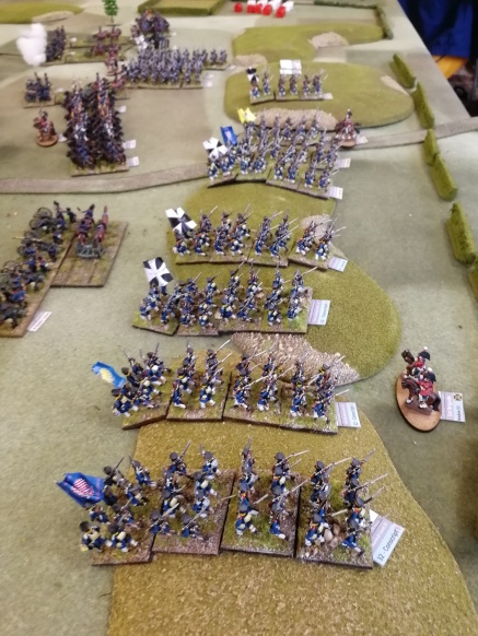 Prussian infantry poised to strike